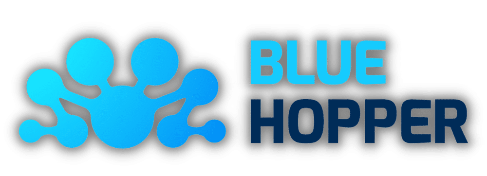 Brothers Holiday Lighting Blue Hopper Logo